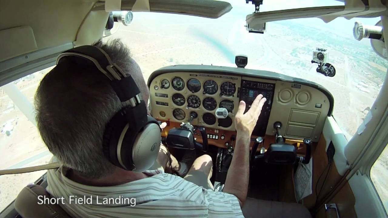 Short FIeld Landing - How To Lose Speed On Approach