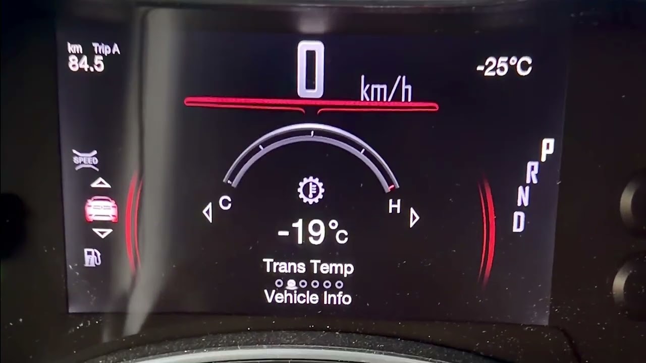 Dodge Durango 3.6 Cold Start at -25C (-13F) - no problems