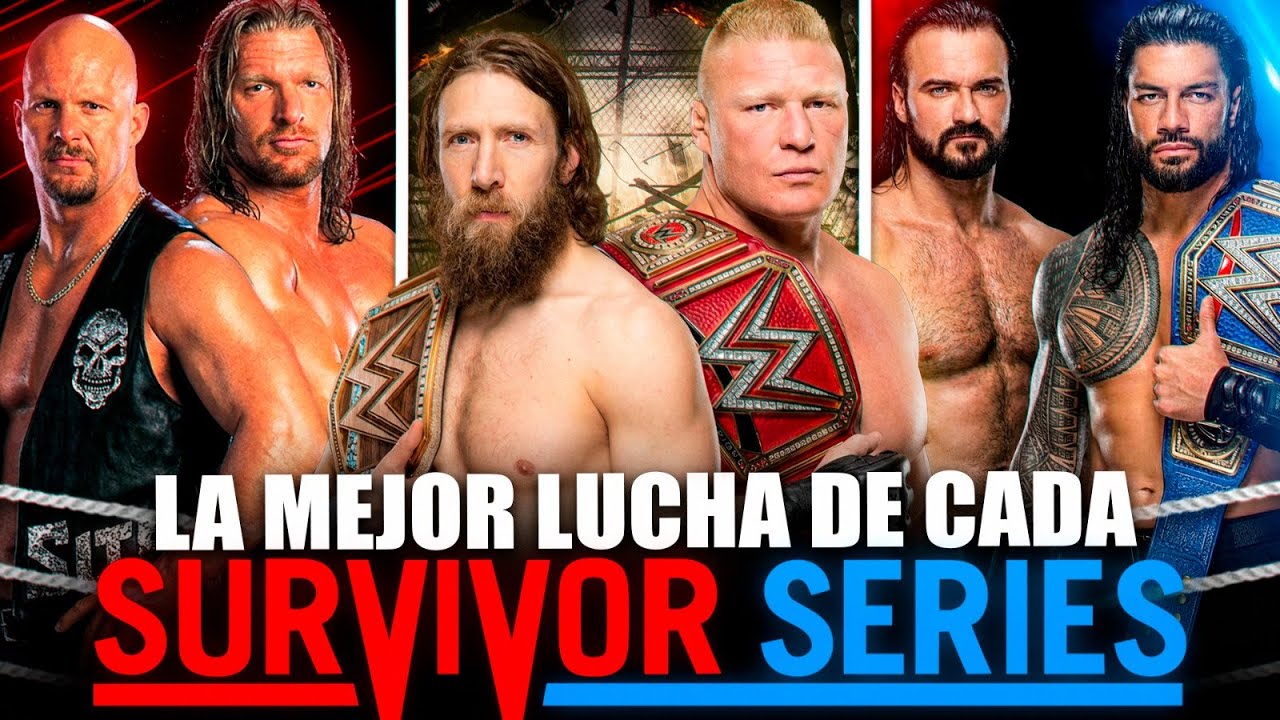 La MEJOR LUCHA de Cada SURVIVOR SERIES en WWE