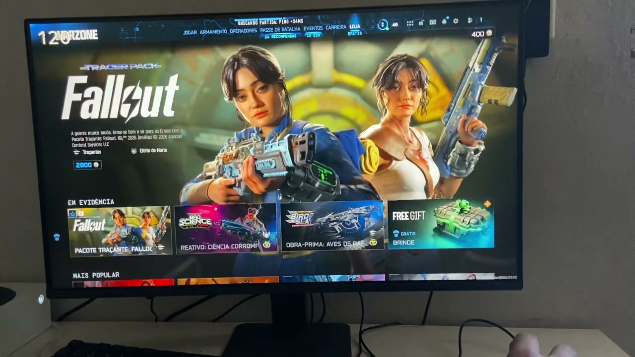 Monitor UltraGear 24 144hz 1ms 24G411A-B XBOX SERIES S 