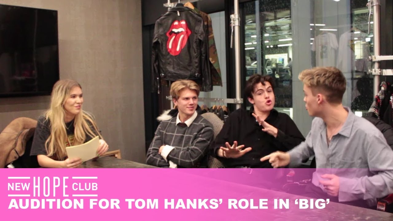 New Hope Club audition for Tom Hanks' role in Big | United By Pop