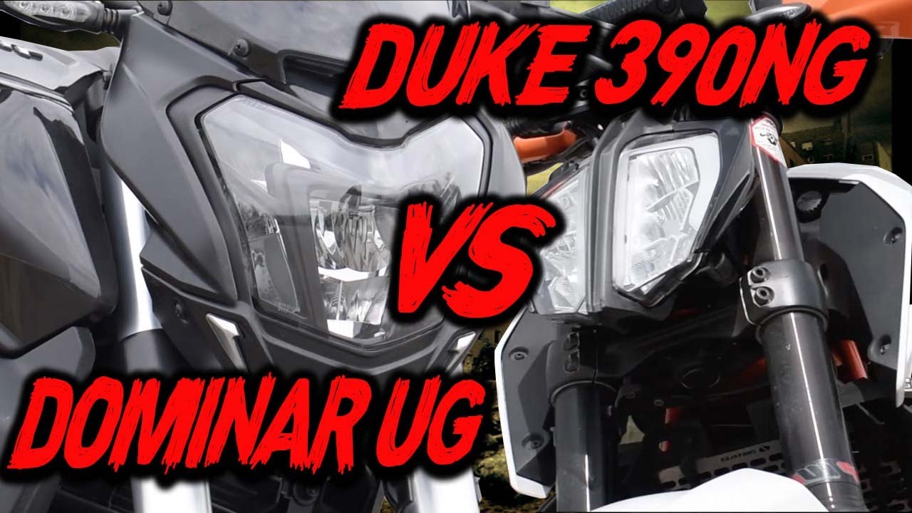 DOMINAR 400UG VS DUKE 390 | Drag Race #FULLGASS