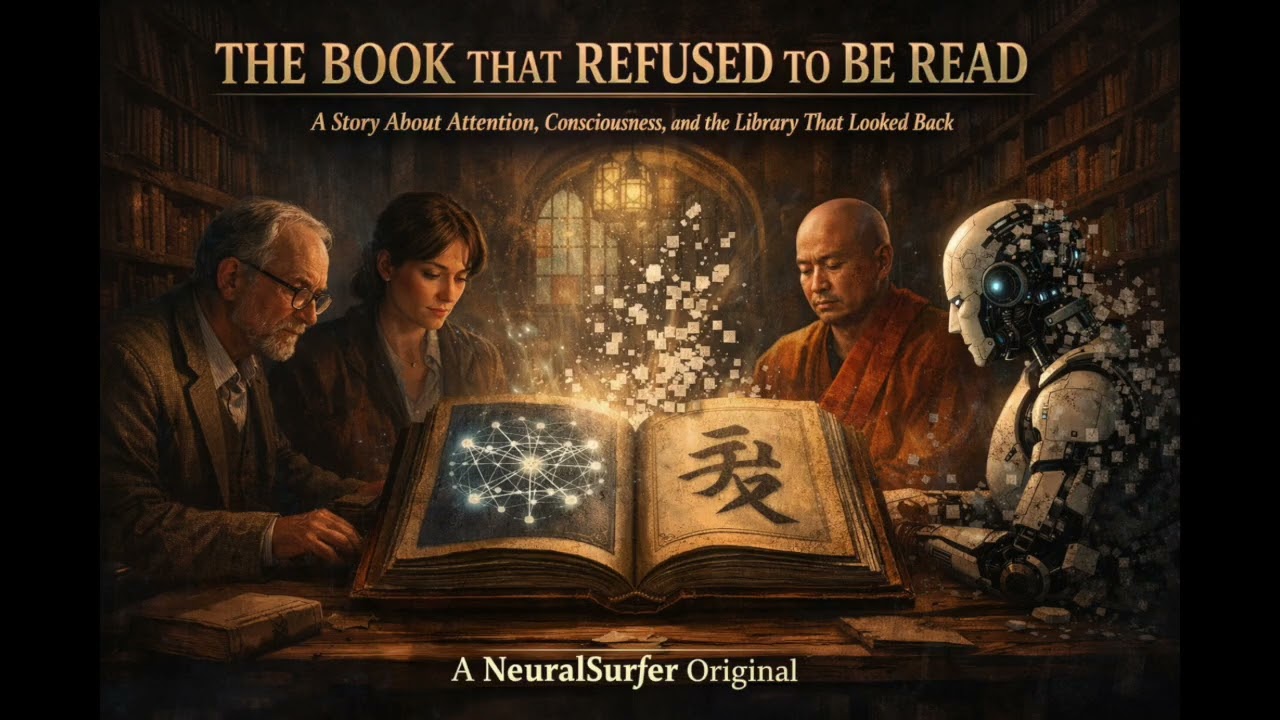 THE BOOK THAT REFUSED TO BE READ, A Story About Attention, Consciousness, and the Library that ...