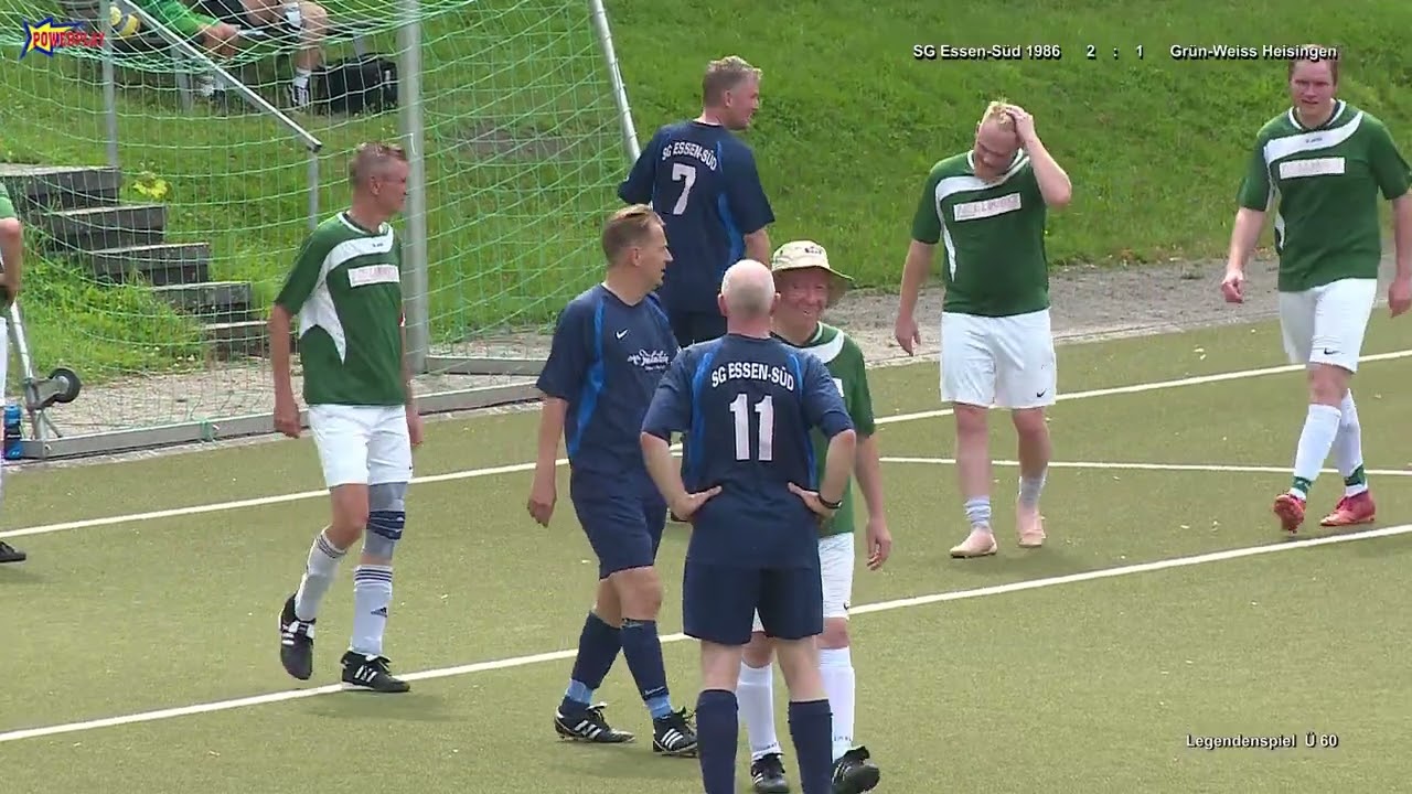 2025 07 19 Freizeitliga Legendenspiel Ü60 SG Essen Süd vs  GW Heisingen