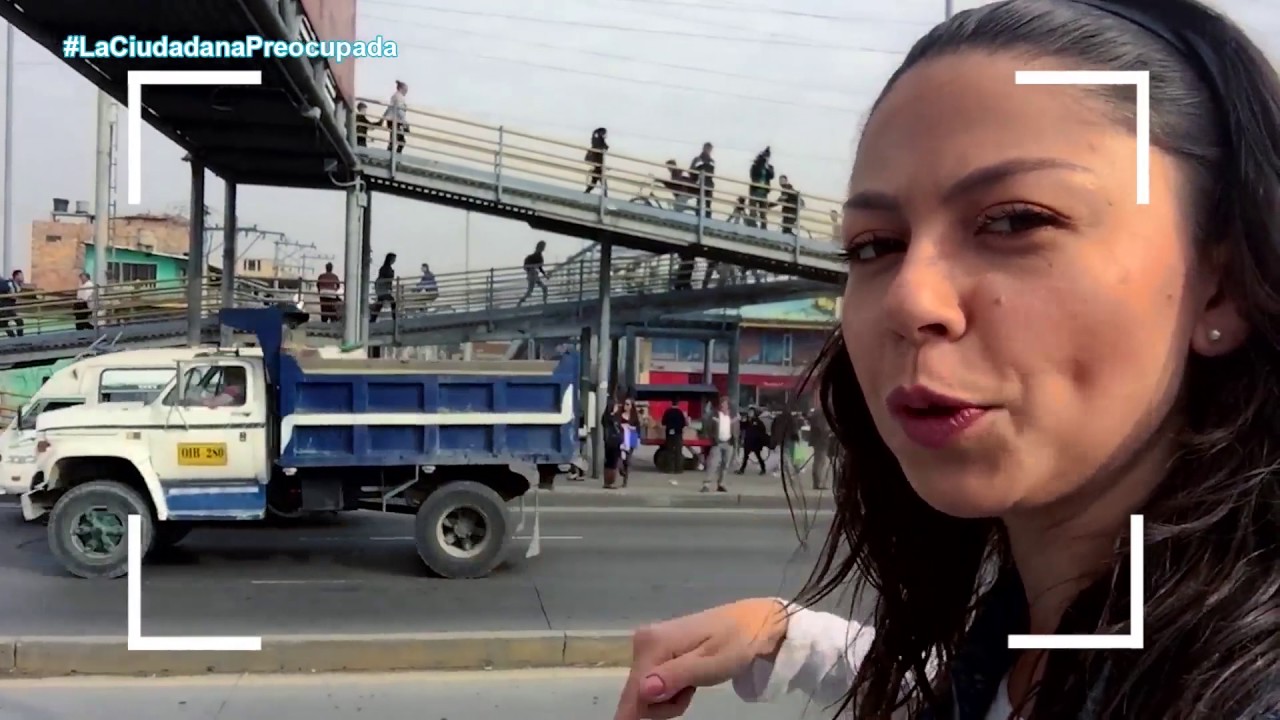 Ciudadana Preocupada - ¿Por qué no usan el puente peatonal?