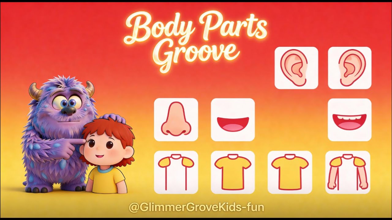 Body Parts Groove - The Ultimate Educational Dance for Kids