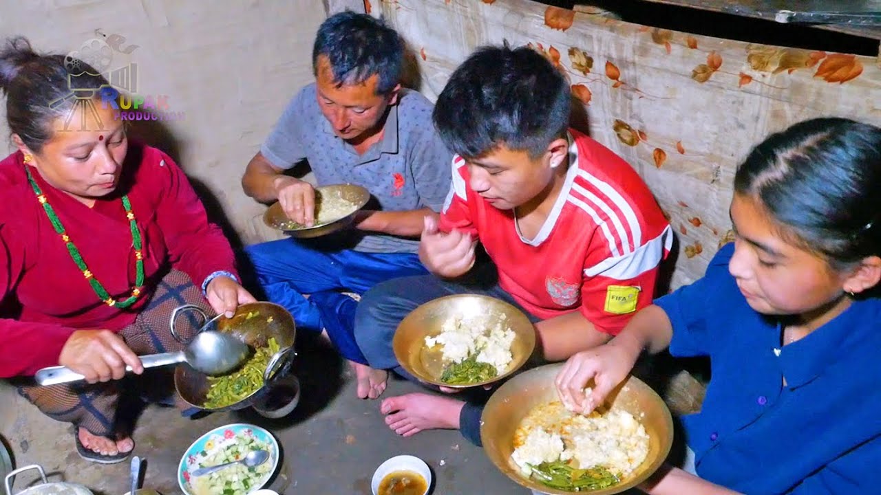 RURAL LIFE OF NEPALI GURUNG COMMUNITY  IN SIKKIM, INDIA , Part - 59  ...