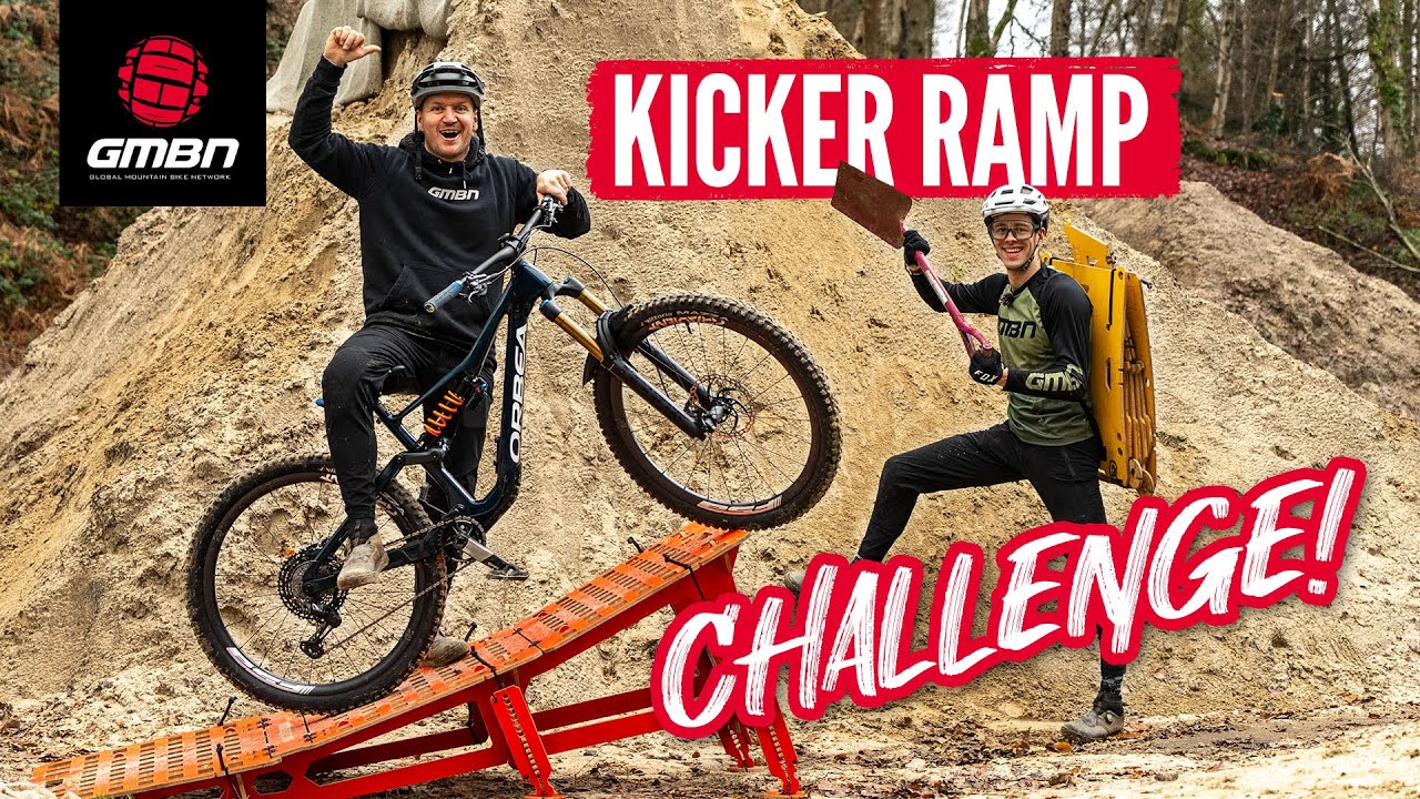 Kicker Ramp Jump Showdown! | GMBN Presenter Challenge - Blake Vs Isaac