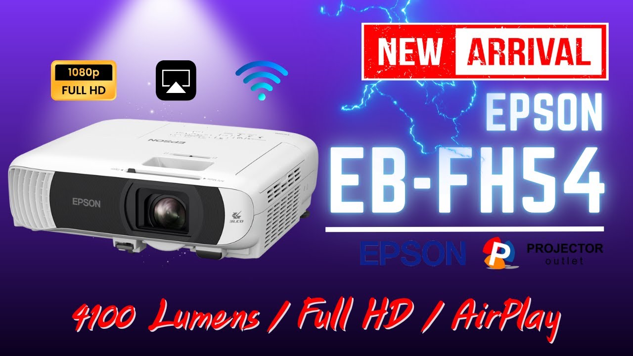 แกะกล่อง / ทดสอบ EPSON EB-FH54 ภาพชัด Full HD เชื่อมต่อไร้สายครบทั้ง IOS Android และ Window