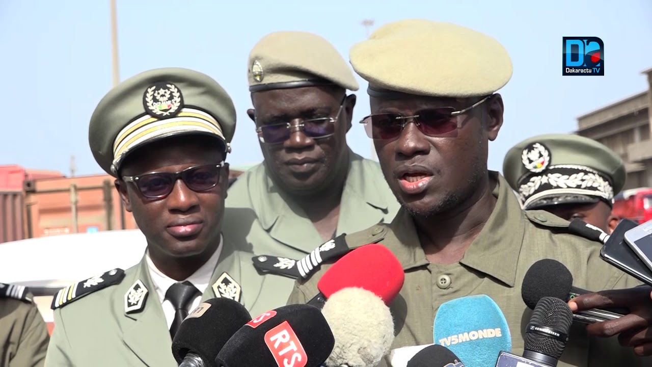 Port de Dakar   Saisie historique de cocaïne opérée par la Douane