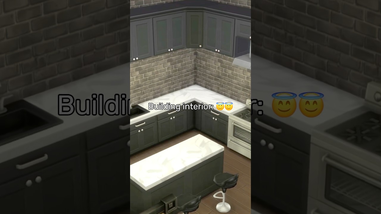 I prefer building interiors 🥰 