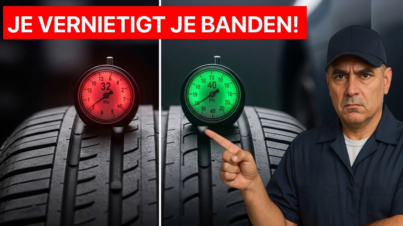 Stel De Bandenspanning NIET Meer In Op 32 PSI! (Je Vernietigt Je Auto)