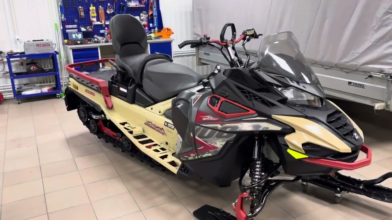 Обзор-отзыв снегохода AODES SNOWCROSS 1000 WT