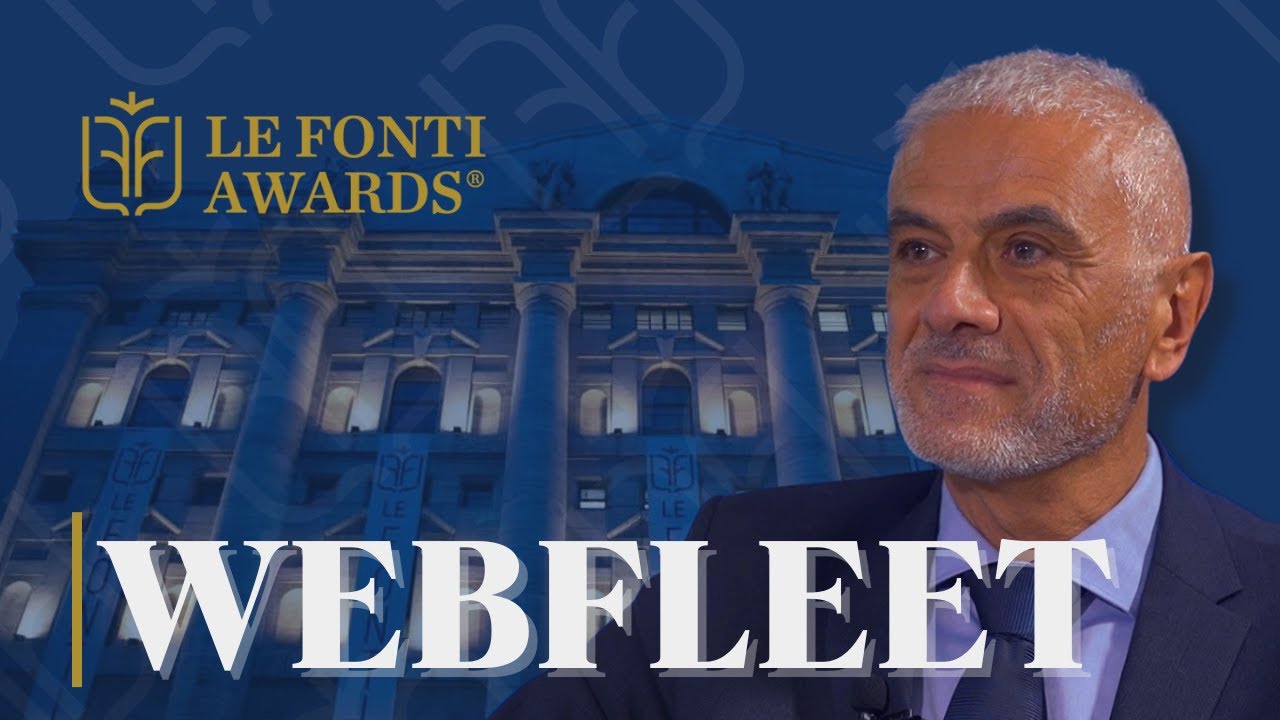 Webfleet trionfa ai Le Fonti Awards 2025 come Eccellenza dell’Anno - Telematica Veicoli Aziendali