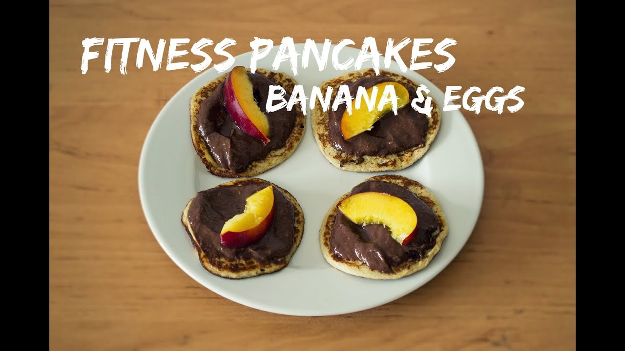 Zdravé FITNESS LÍVANCE, pouze ze dvou ingrediencí RECEPT/bez lepku/ NEJLEPŠÍ SNÍDANĚ