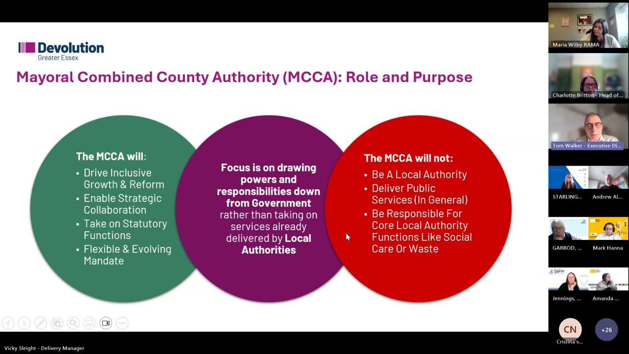 Essex Local Government Reorganisation Briefing for VCFSE Sector Meeting Recording