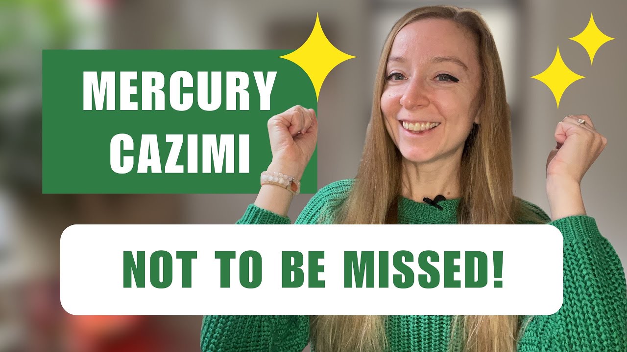 Magical Mercury Cazimi! November 20, 2025  ✨ All Signs.