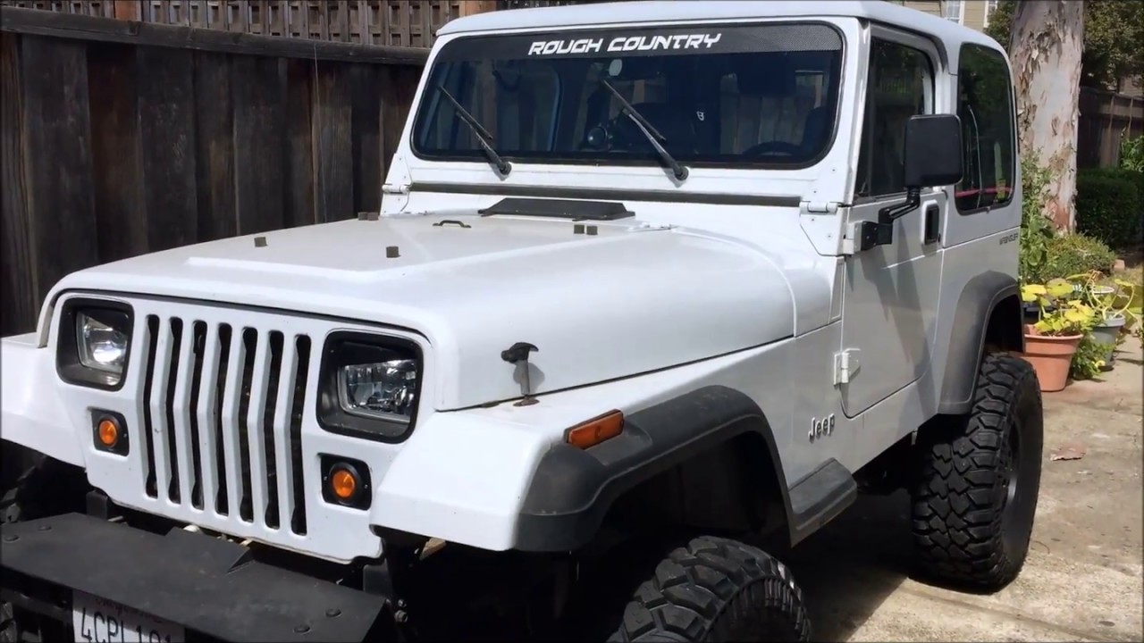 Jeep yj Rear seat removal