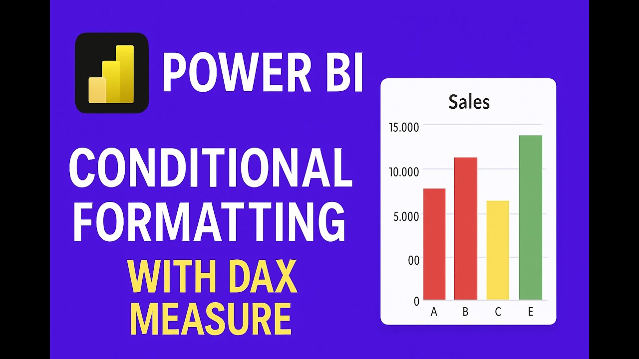 Power BI Conditional Formatting with DAX Measures | Dynamic Visuals Made Easy!