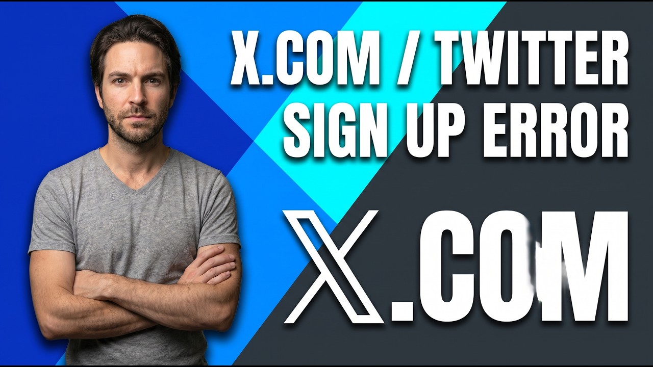 Как исправить ошибку при регистрации в X.com / Twitter (краткое руководство по устранению неполадок)