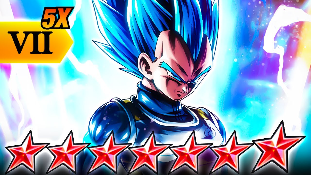 (Dragon Ball Legends) 5x ZENKAI BUFFED ZENKAI PUR SSJB VEGETA IS ACTUALLY VERY IMPRESSIVE!