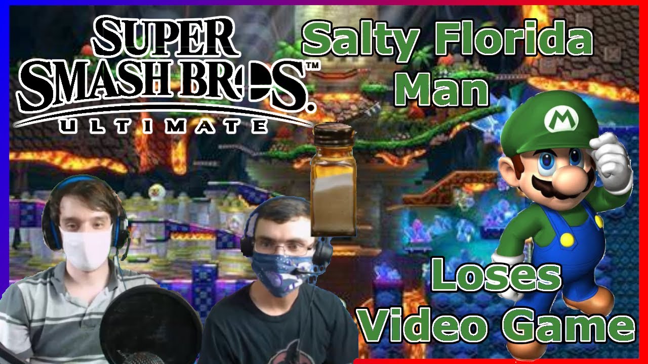 Salty Florida Man Loses Video Game: Super Smash Bros Amiibo Part 14