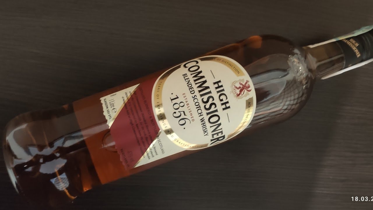 Виски High Commissioner Blended Scotch 40% 1 л