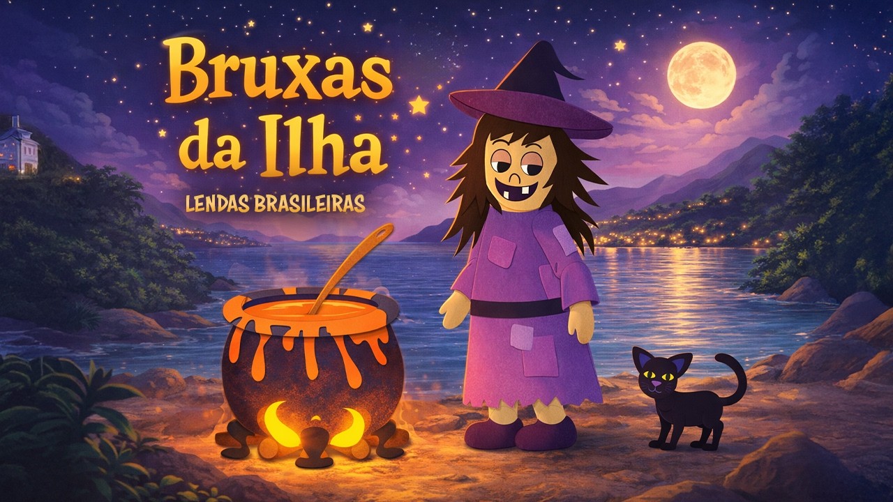 CONHE&Ccedil;A AS BRUXAS DA ILHA! 🧙&zwj;♀️ | Animacrian&ccedil;a &ndash; Lendas Brasileiras (EP. 03)