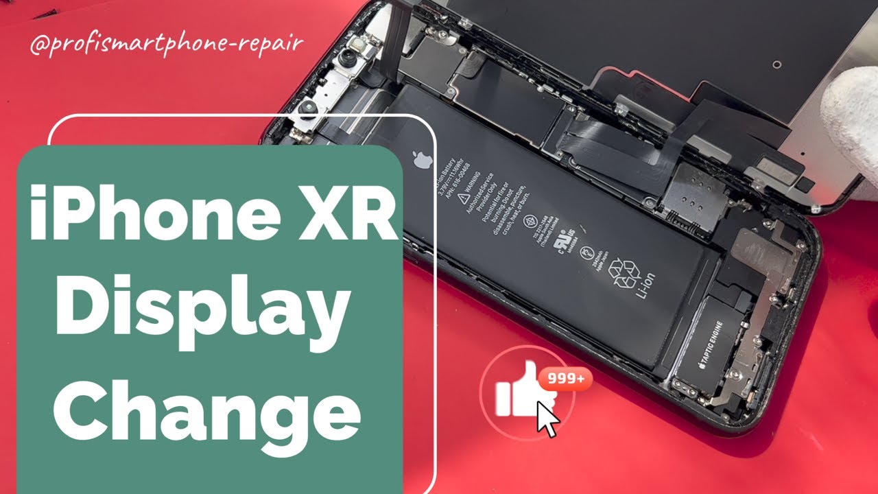 iPhone XR display wechseln
