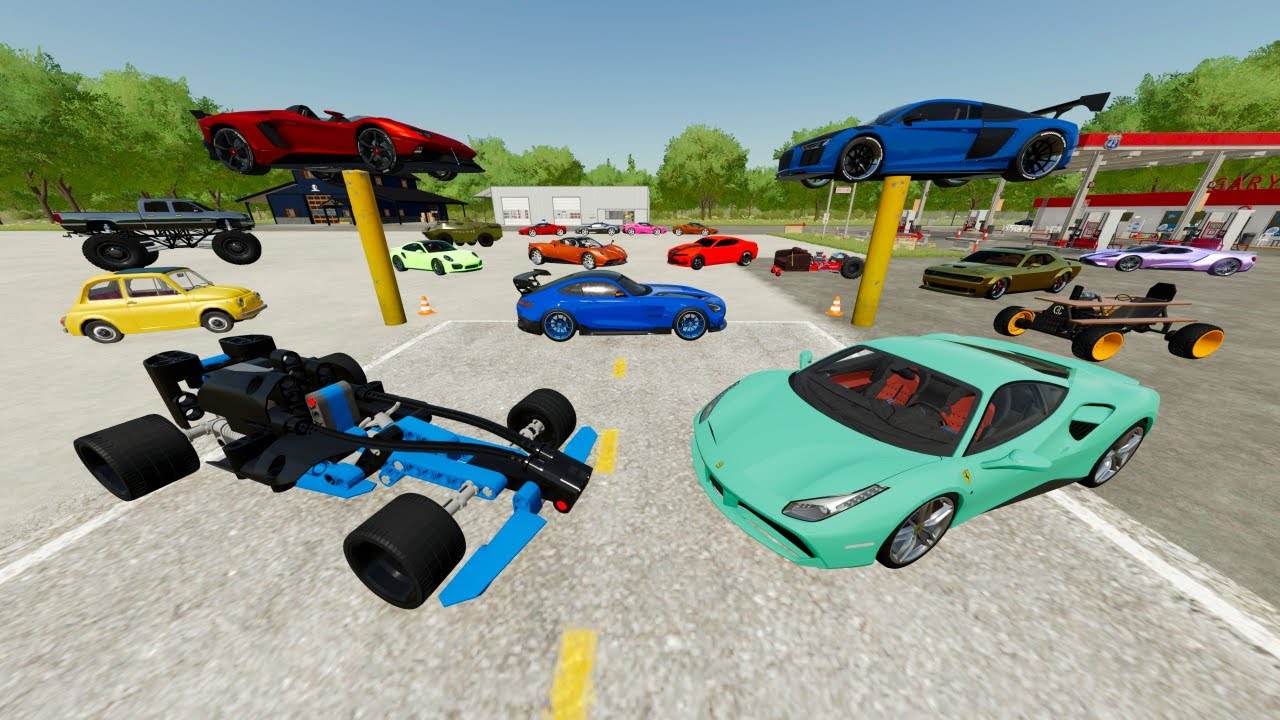 Finding the Fastest Racecar in Farming Sim | Farming Simulator 22