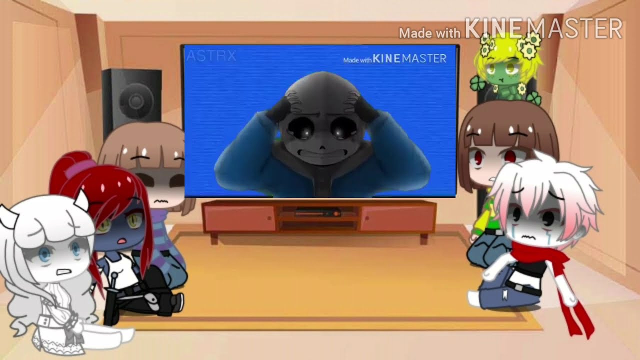 Undertale reacts to sans memes !!warning kustard!!