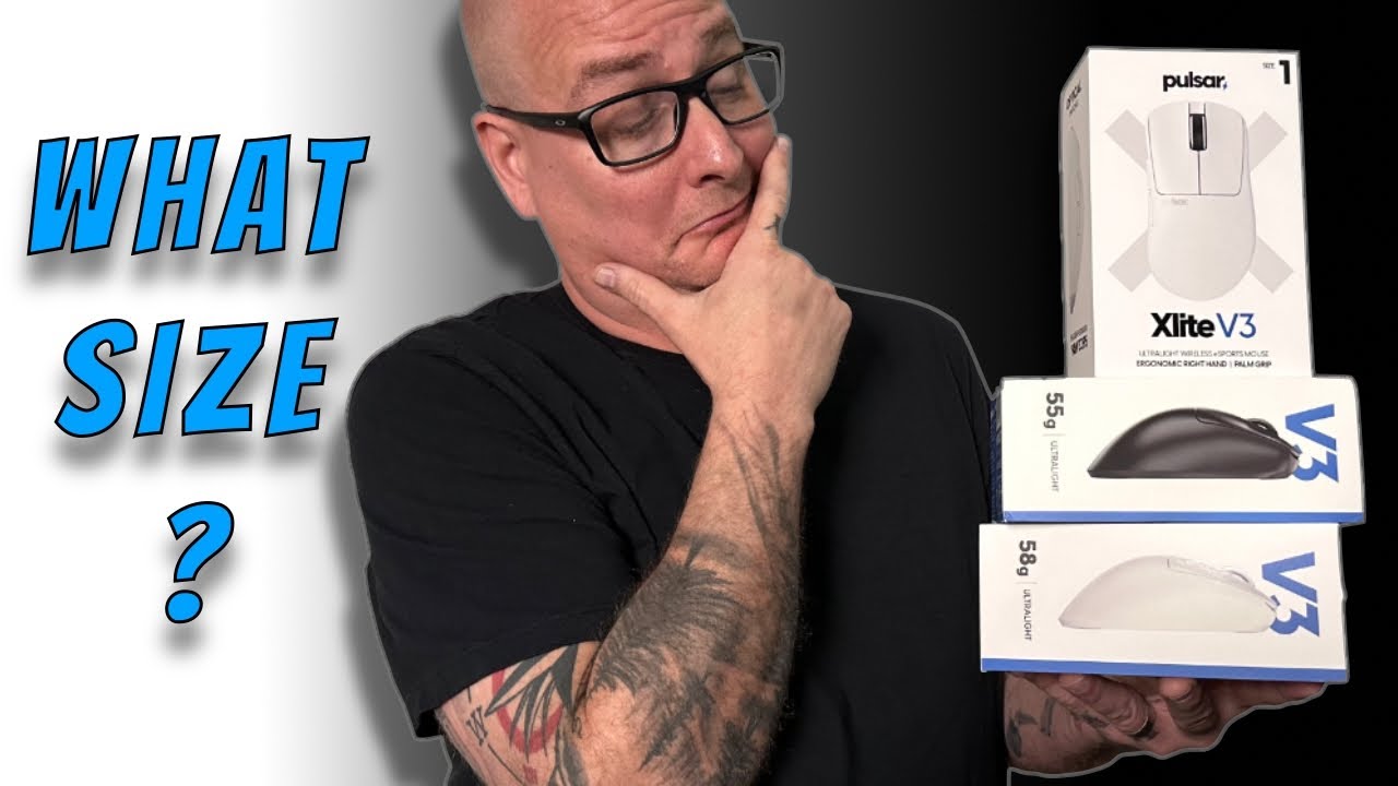 What size Gaming Mouse should you buy?