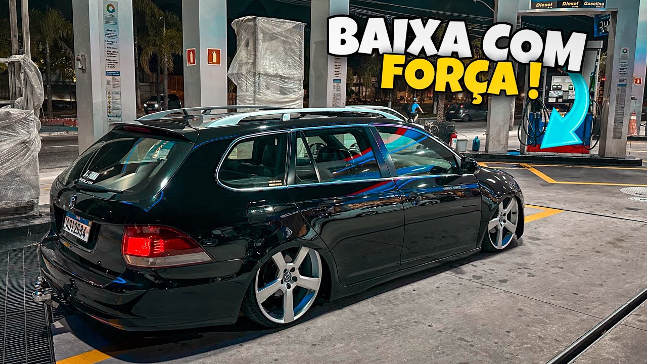 FEZ TODOS OS TRAMPOS PARA ANDAR BAIXO COM A JETTA VARIANT 🔥