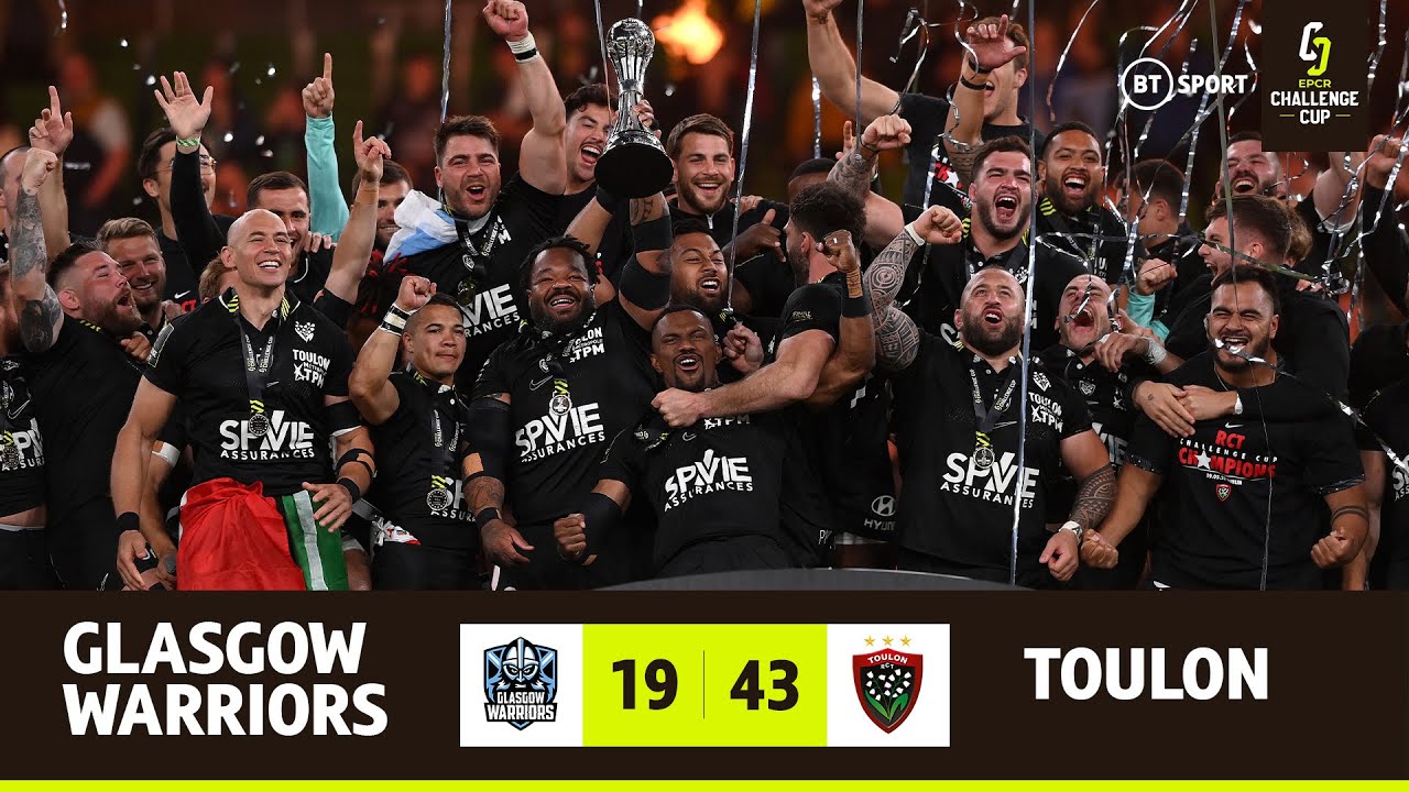 Glasgow Warriors vs Toulon (19-43) | Toulon triumph in Dublin | Challenge Cup Highlights