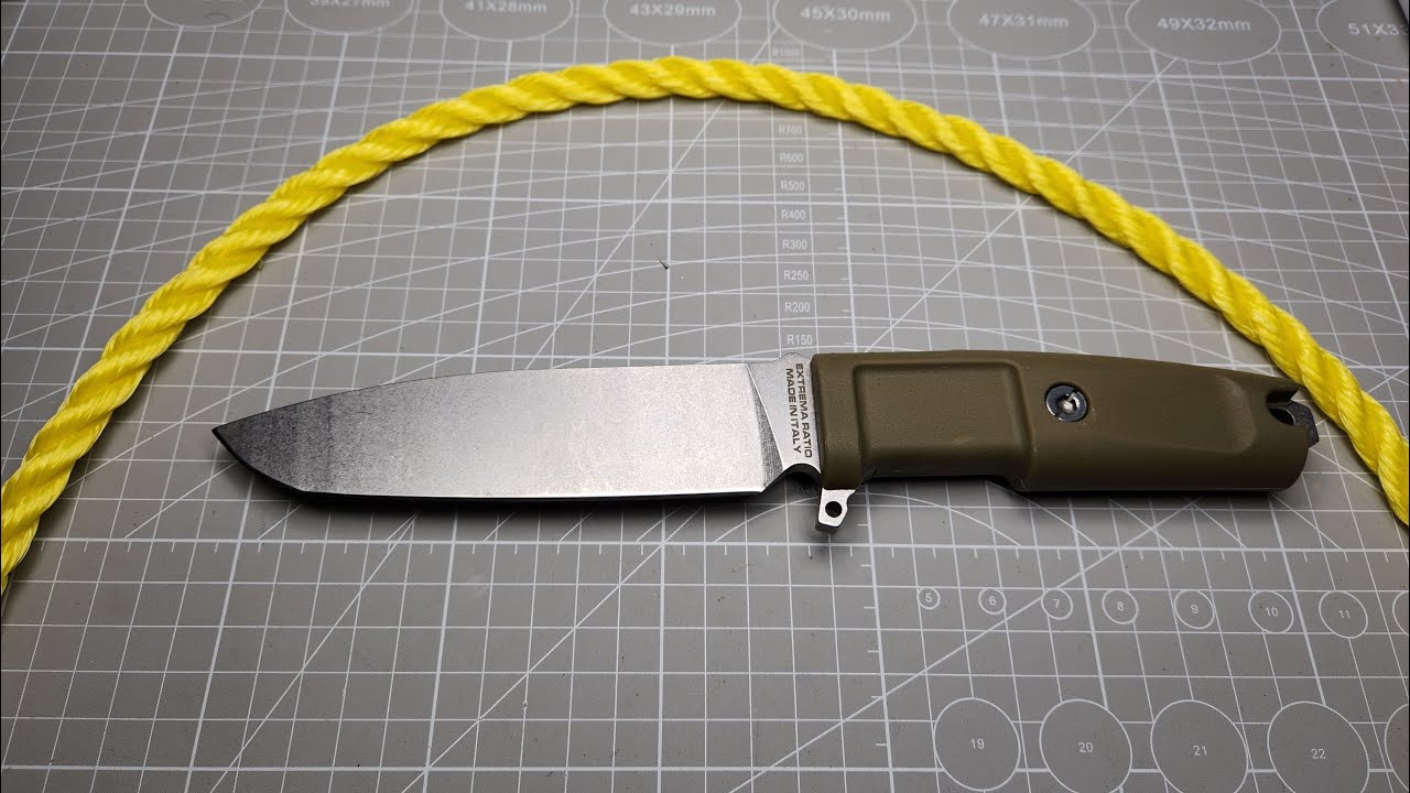 Extreme Ratio Fulcrum de AliExpress (Test de Retencion de Filo)