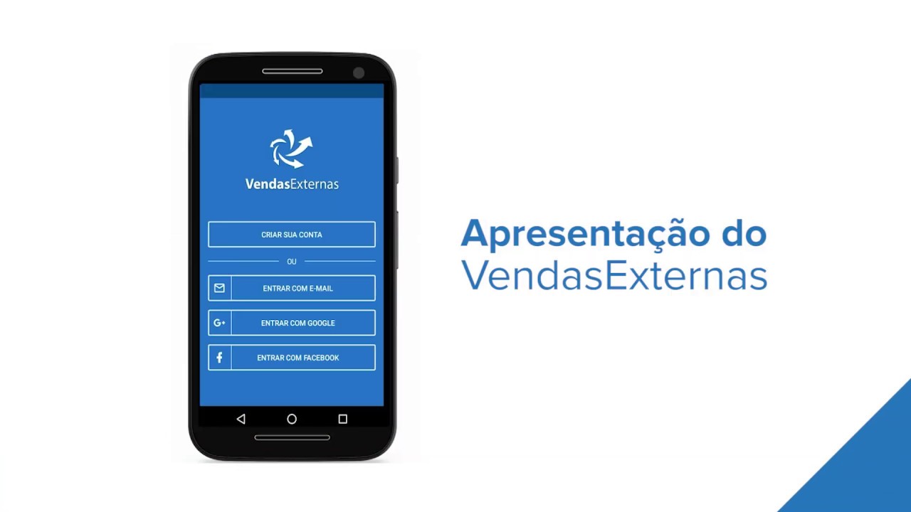 VendasExternas - Demonstra&ccedil;&atilde;o do sistema para for&ccedil;a de vendas
