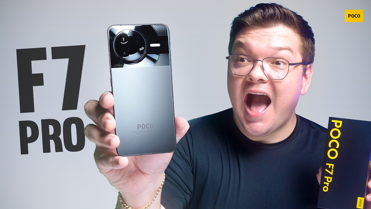 POCO F7 PRO - Unboxing e Primeiras Impressões