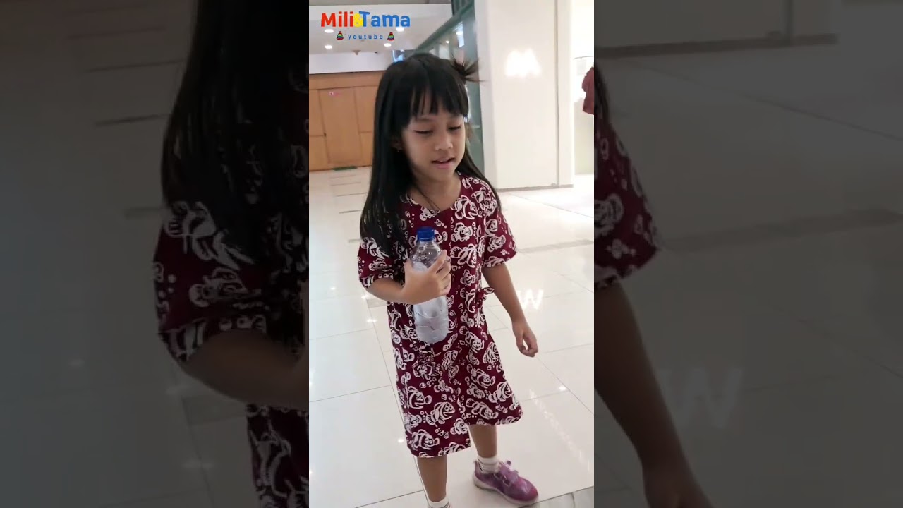 MILI DAN TAMA KE RUMAH HANTU DI MALIOBORO #funny #ghost #haunted #kidsvideo #kids #travel #shorts