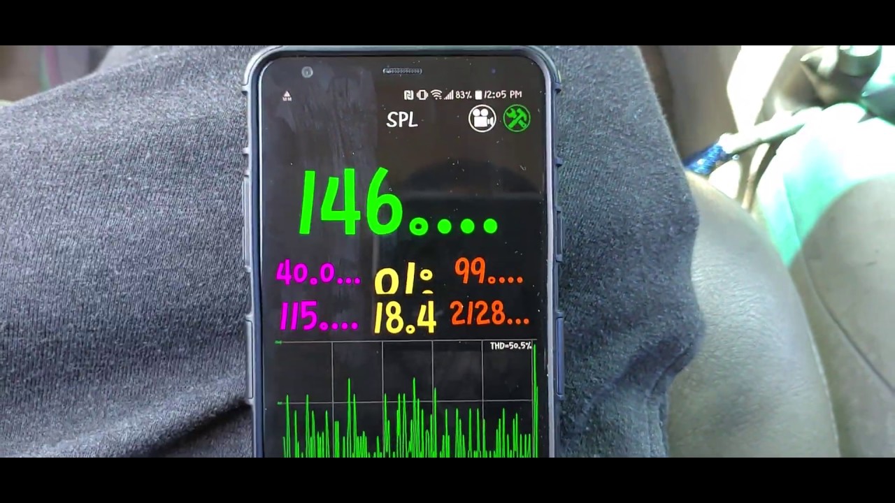 Беспроводной измеритель басов Spl Lab и зажимное приспособление для Android-устройства