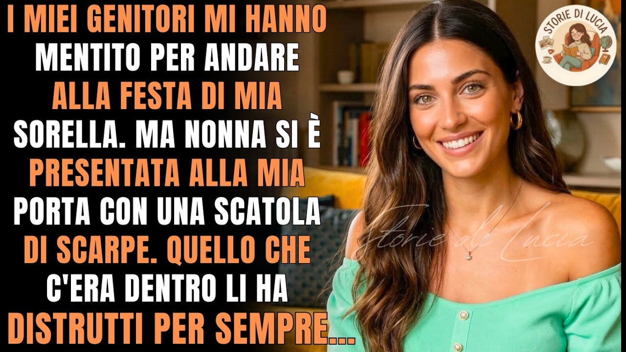 I miei genitori mi umiliano per mia sorella. Poi mia nonna apre una scatola di scarpe e li distrugge