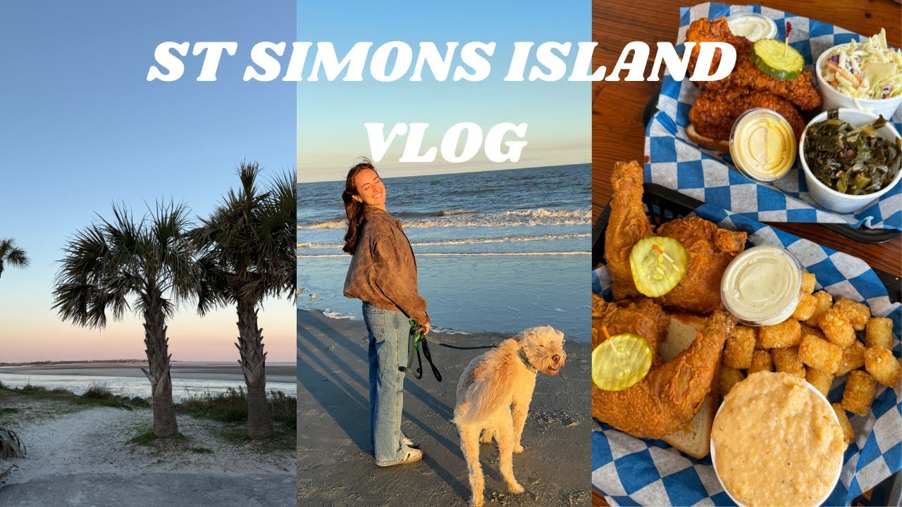 TRAVEL VLOG: Perfect weekend itinerary in St. Simons Island, Georgia
