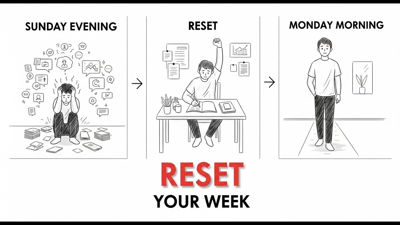 7 Sunday Habits That Will Reset Your Entire Week (Do This Weekly!)