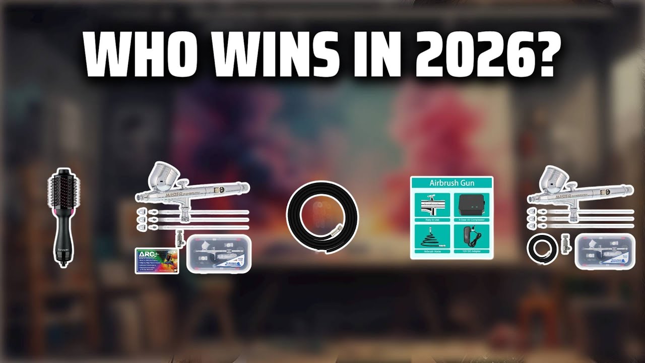 The Top 5 Best Airbrush Kit in 2026 - Must Watch Before Buying!
