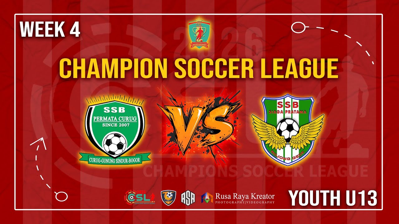 PERMATA CURUG VS SIAGA PRATAMA | CSL 2026 YOUTH U- 13 WEEK 4
