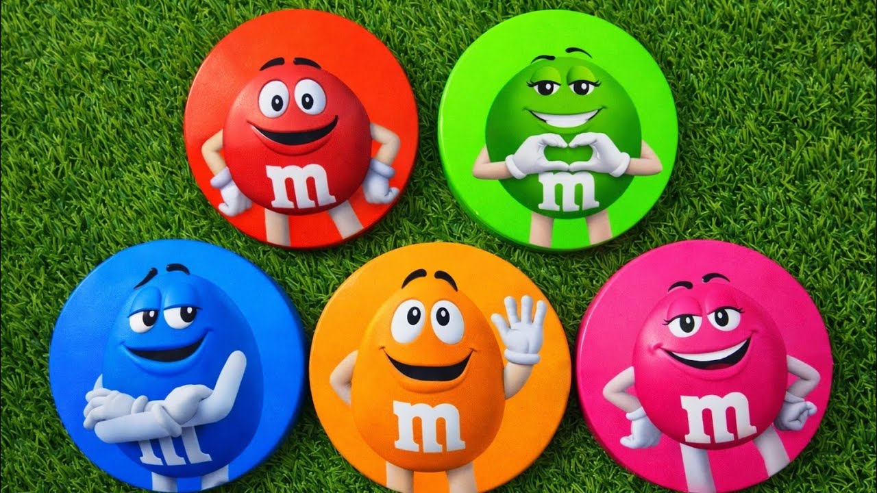 Satisfying Unboxing M&M’s Candy Relaxation (No Talking, 1 Hour) 😌 #satisfying #asmr #candyopening