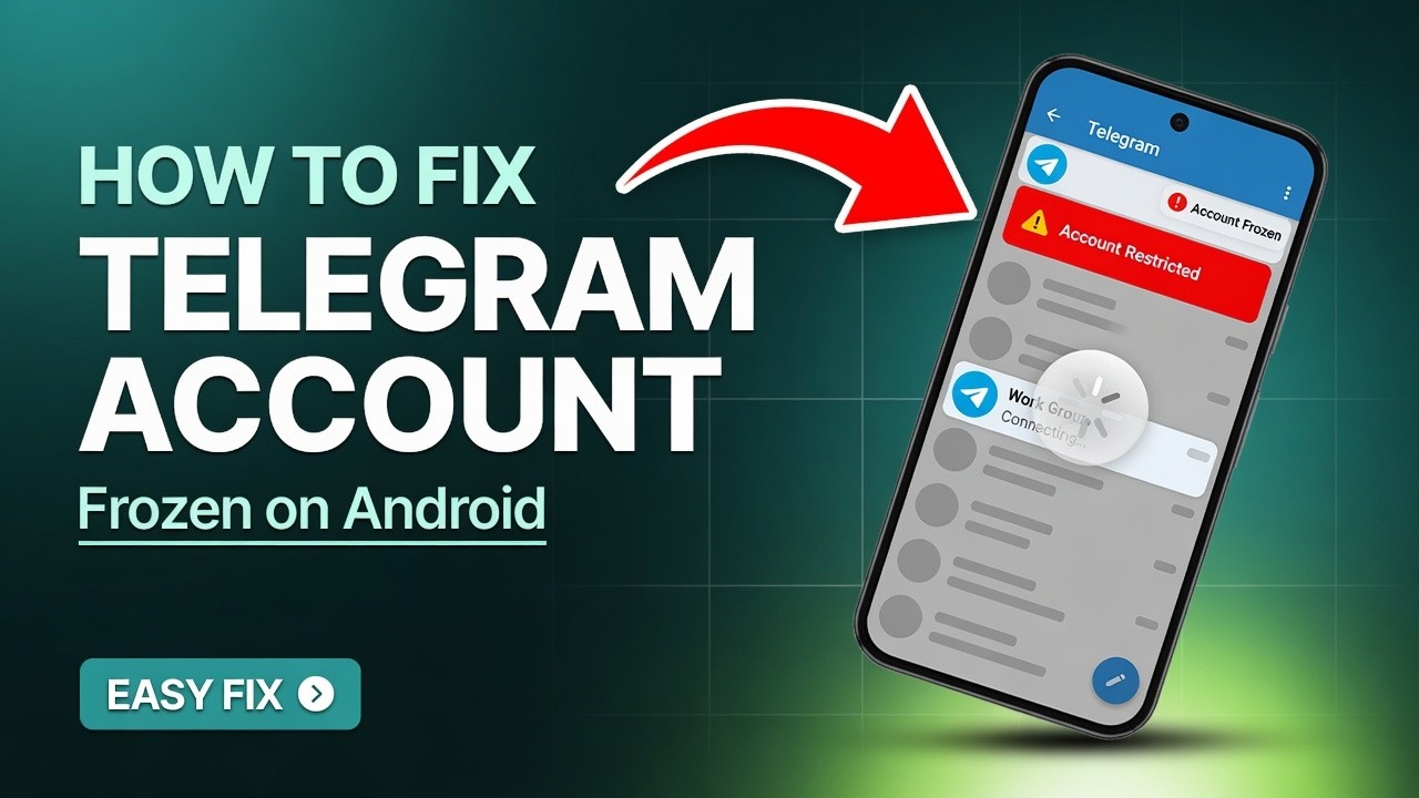 How to Fix Telegram Account Frozen on Android