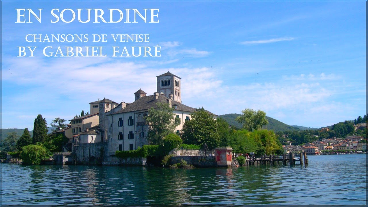 EN SOURDINE: 5 Chansons de Venice by Gabriel Faur&eacute; / POSTCARDS FROM ITALY by Helena Kean, mezzo