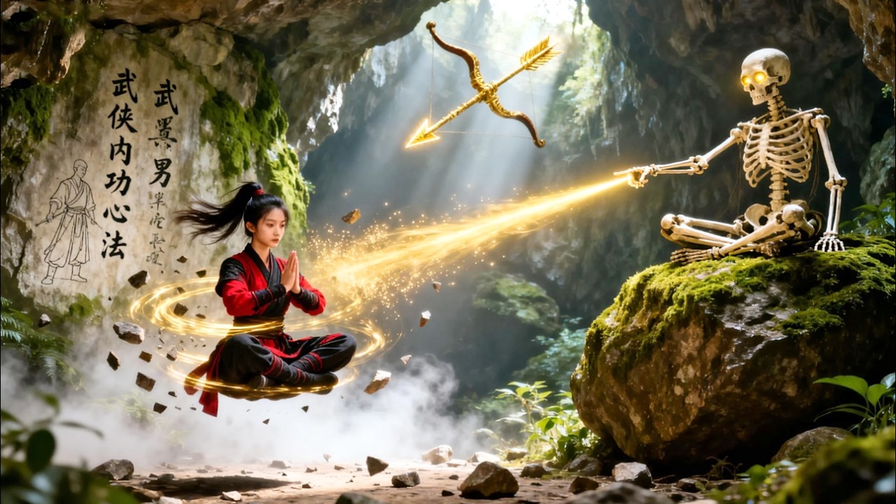 【武俠電影】小女孩掉進神秘山谷，怎料遇到隱世至尊，傳授她絕學手刃仇敵！