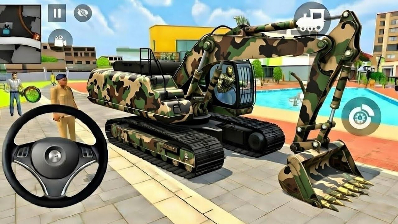 🤑Indian Thift Auto Simulator🤩Indian Showroom Purchase😯Luxiry Army Wala Super Popline& Car🥳Game