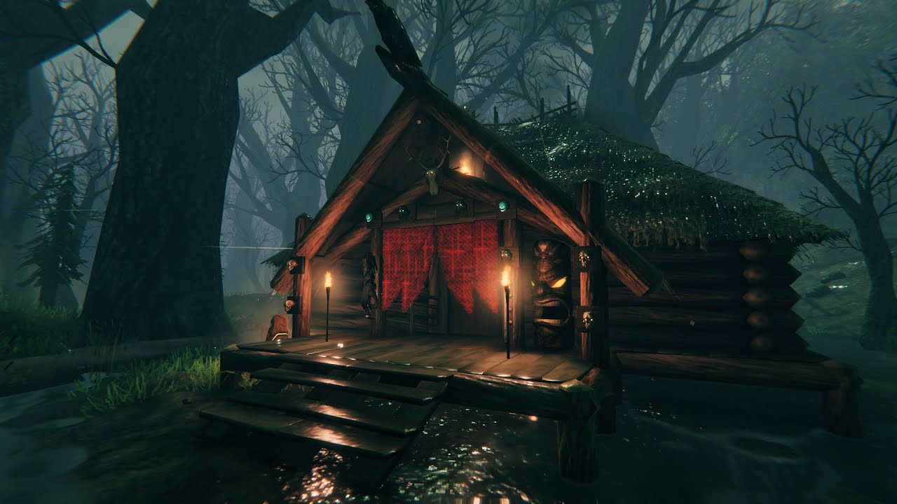 Incredibly detailed Shaman hut build guide for Valheim